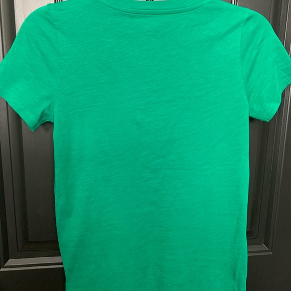 J. Crew v-neck slub cotton short sleeve t-shirt. New with tags attached - Picture 3 of 6